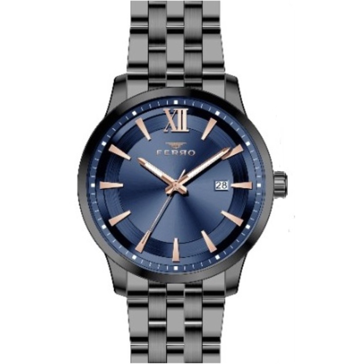 MONTRE FERRO HOMME ACIER
